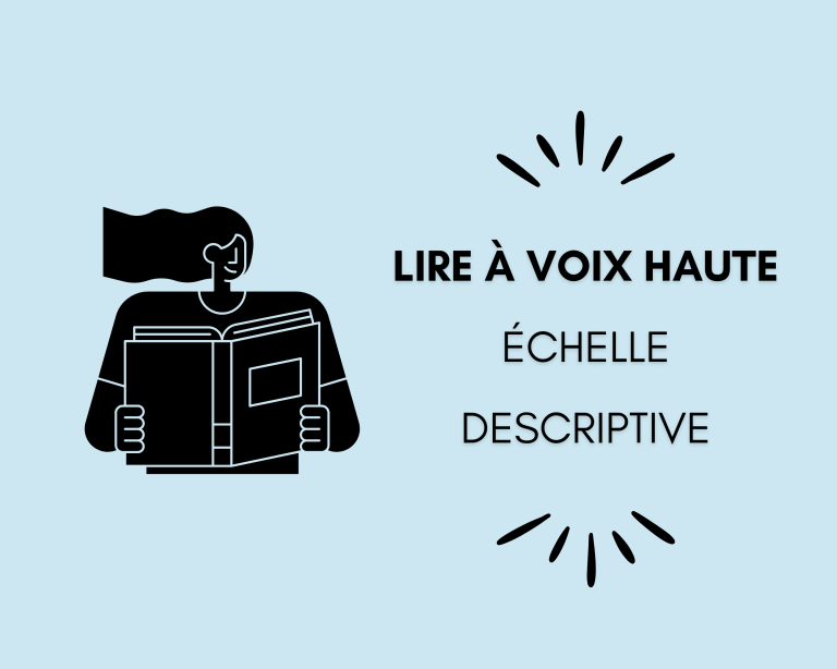 Lire à voix haute : échelle descriptive