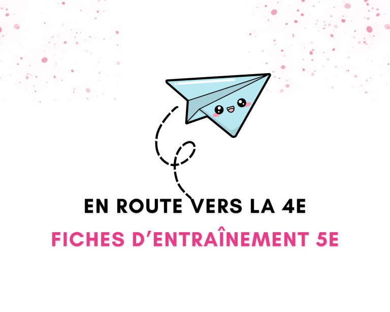 Des fiches de révision spiralaires de fin d&rsquo;année pour mes cinquièmes