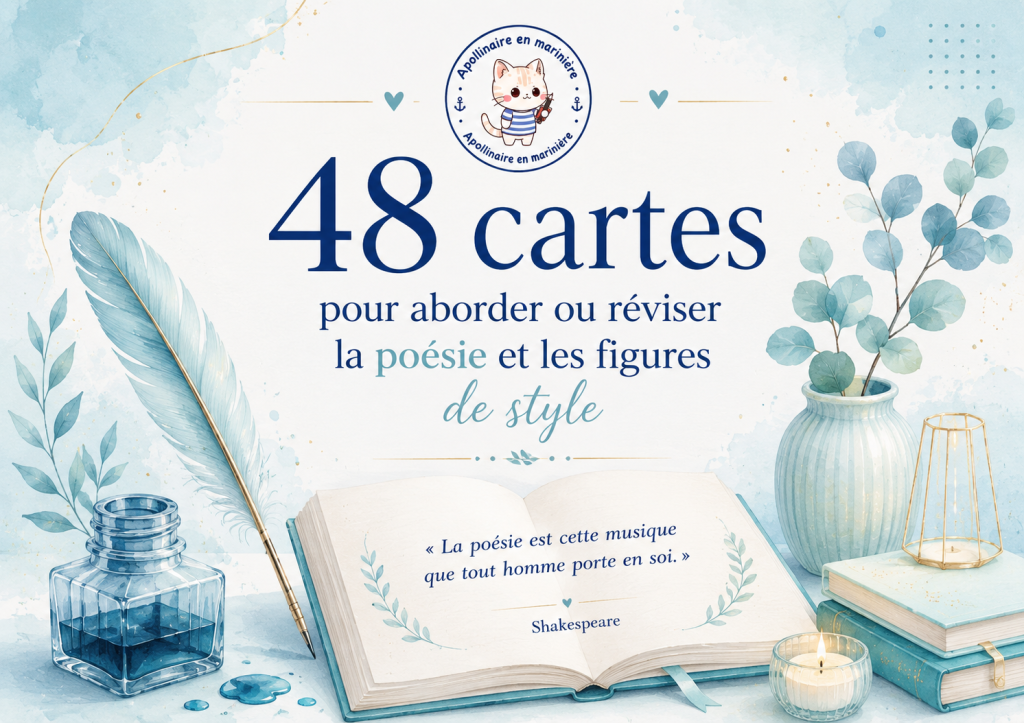 Cartes jeu poésie et figures de style
