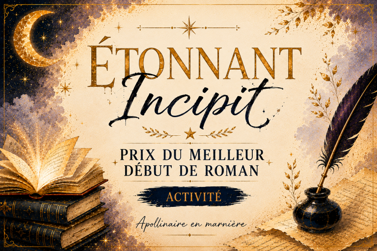 Étonnants Incipits : un projet pour donner aux élèves le goût de l&rsquo;écriture